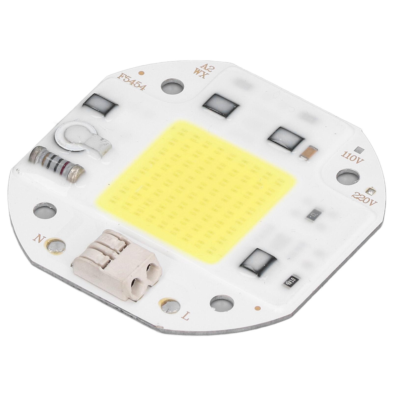 Cob Lamp Bead High Power Led Chip High Brightness Drive Free For Diy Lamp Floodlight Indoor Lighting 220v70w Cold White 5800k-6500k