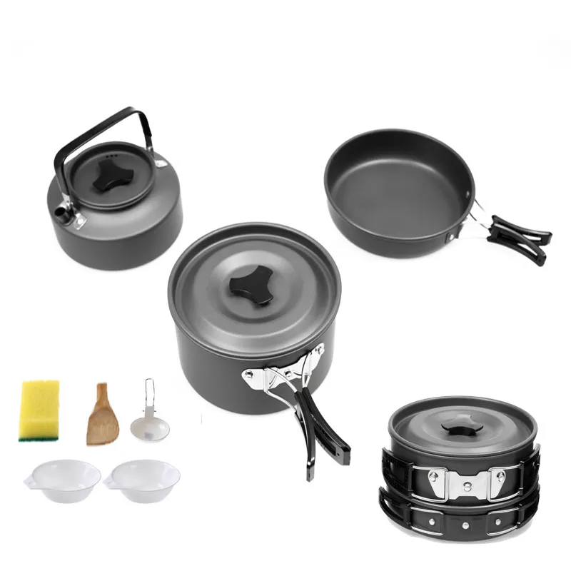 Goodwin 2023 High Quality Multifunctional Camping Cookware Cooking Set