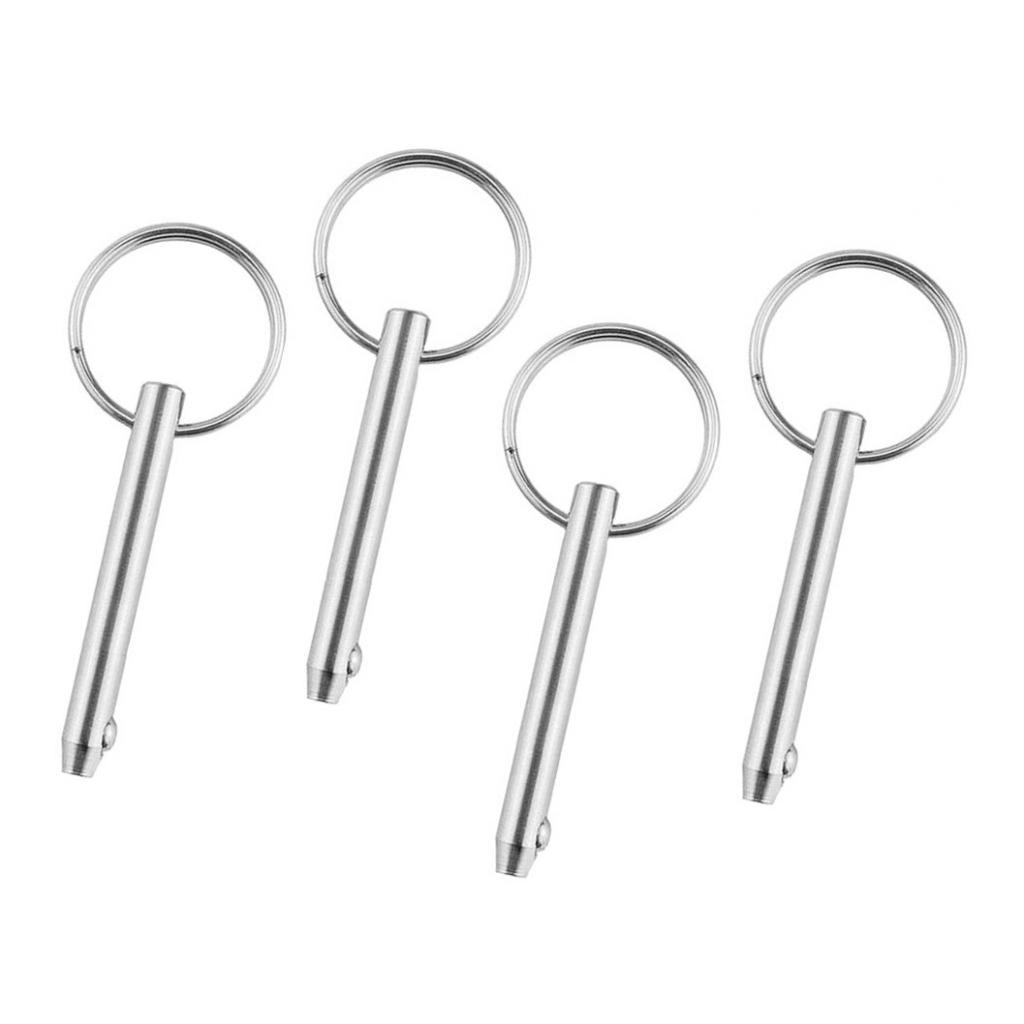 4pcs Marine Release Pin 316 Stainless Steel For Boat Bimini Top 51mm