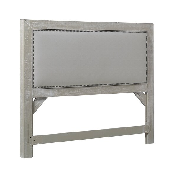 Willow Upholstered Headboard - Gray - - 30766861