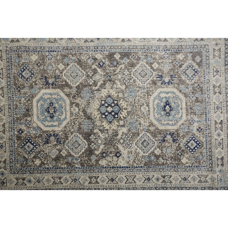 Weave and Wander Bellini Gray Traditional Area Rug