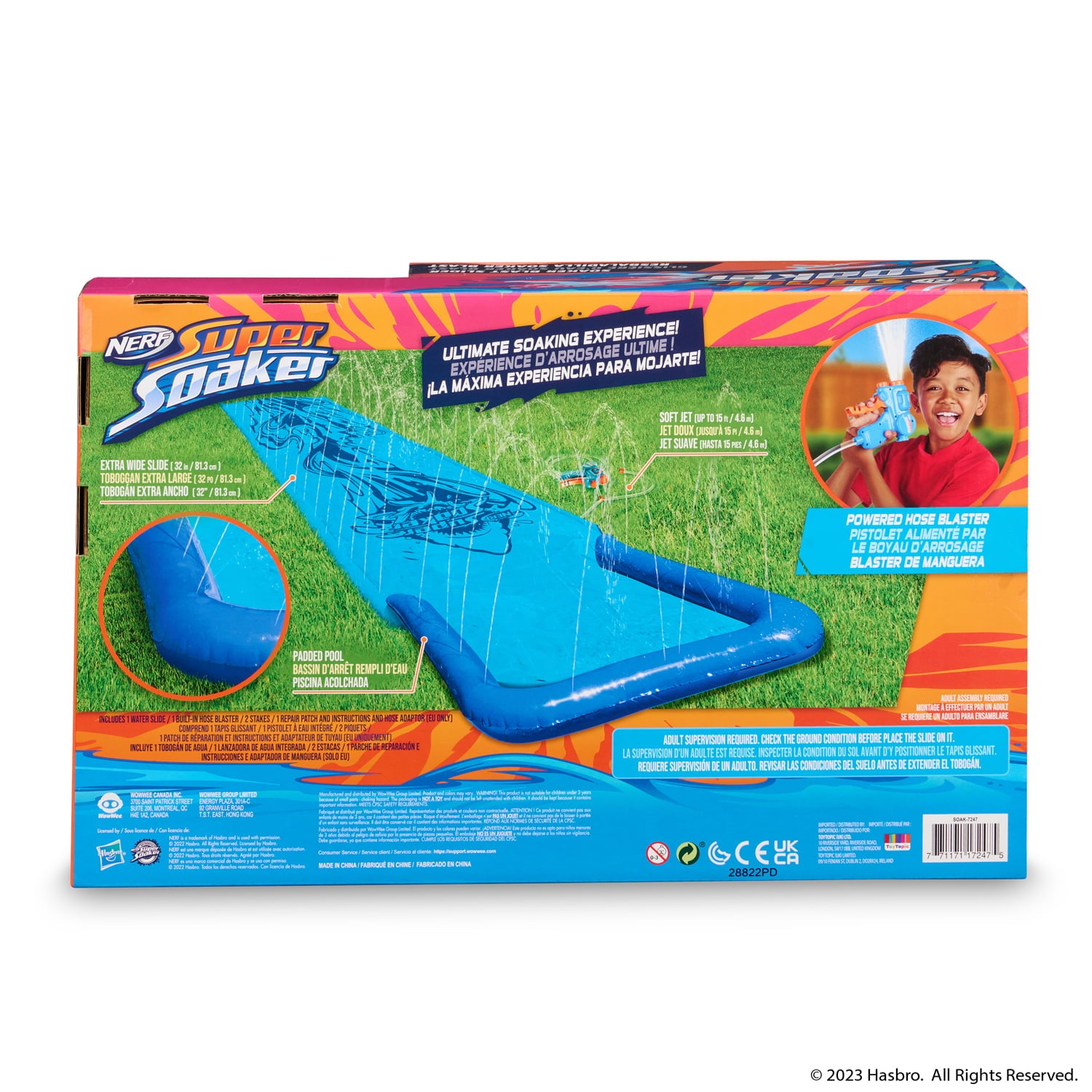 NERF Super Soaker - Soaker Blast Slider by WowWee