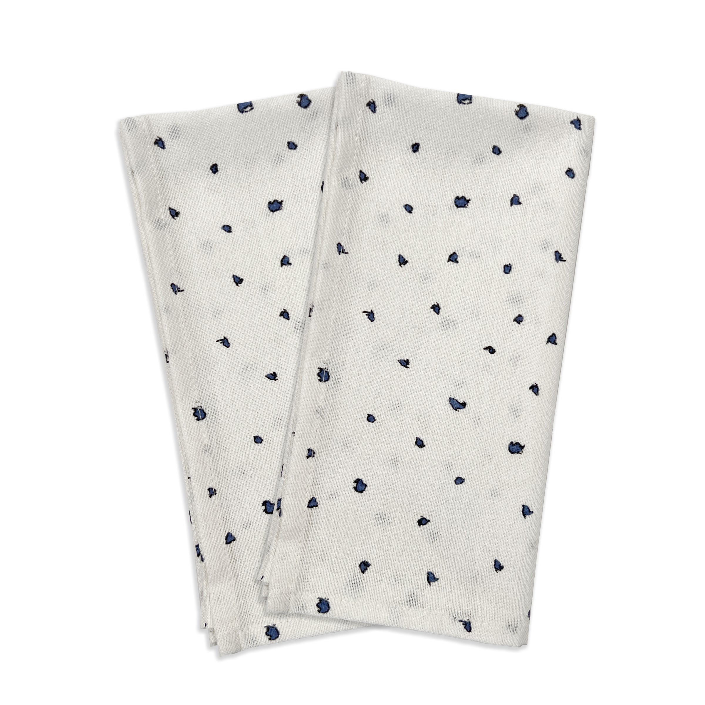 Blue Bay Dot Dinner Napkin, Set of 2