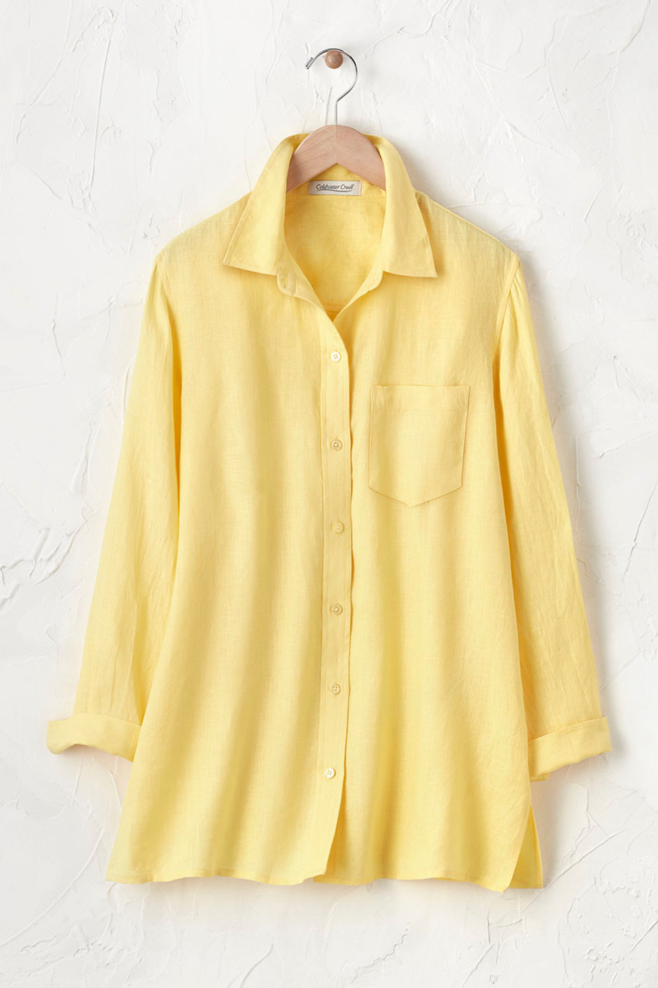 Linen Big Shirt - Coldwater Creek