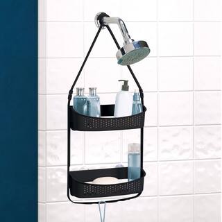 Bath Bliss 2 Way Convertible Shower Caddy in Matte Black 27190-MATTEBLK