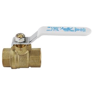 Apollo 12 in. x 12 in. Lead Free Brass FNPT x FNPT Full-Port Ball Valve 94ALF10301A