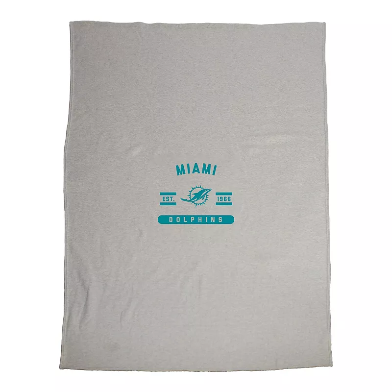 Miami Dolphins 54'' x 84'' Sweatshirt Blanket