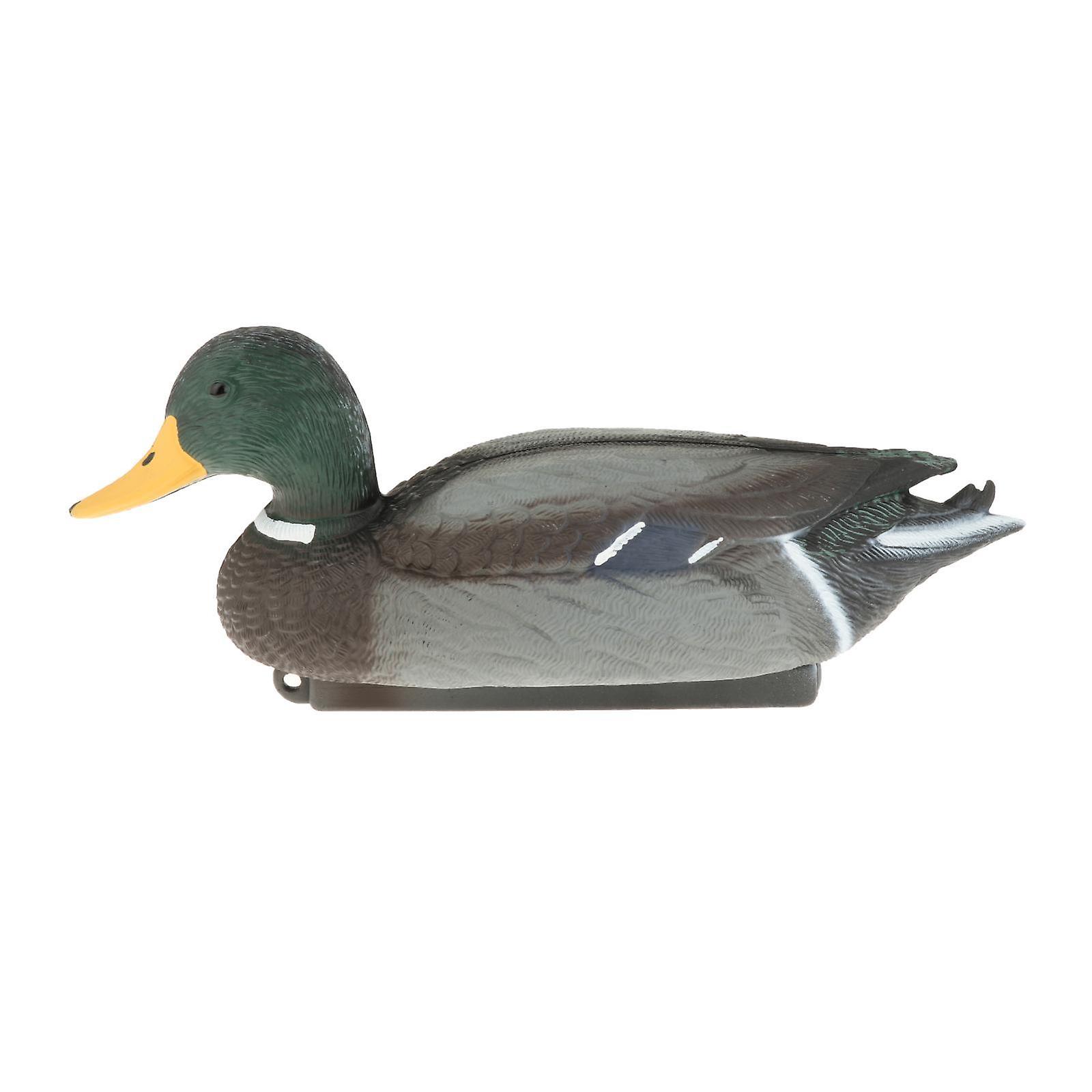 Floating Duck Decoy 3d Ornament Simulation Hunting Duck For Garden Green