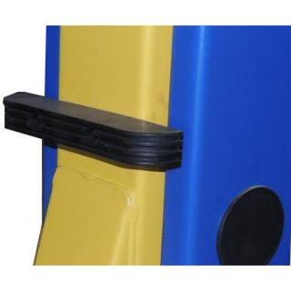 TUXEDO 2-Post 9000 lbs. Clear Floor Symmetric Car Lift Low Profile Color Blue TP9KSCX