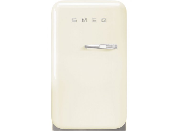 Smeg 50's Retro Style Cream Left-Hinge Mini Refrigerator