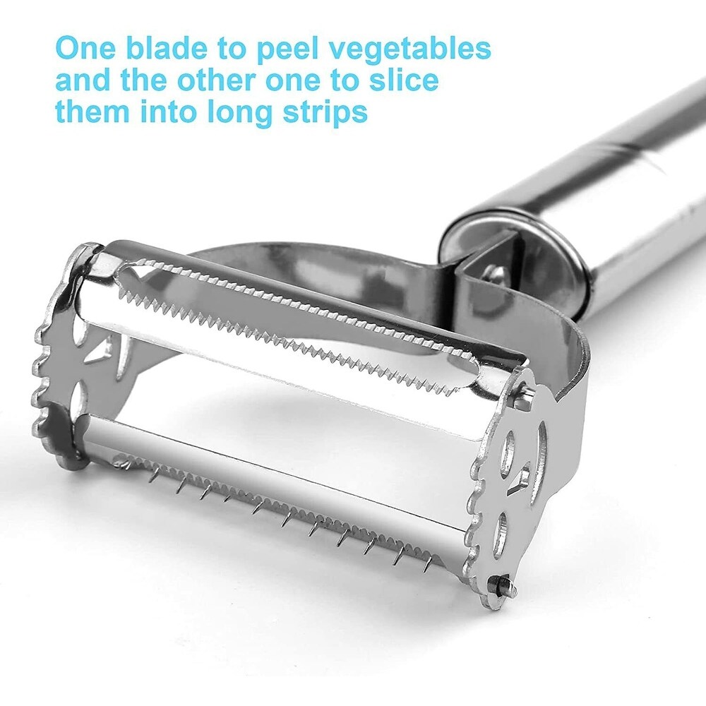 Stainless Steel Vegetable Peeler Slicer Set