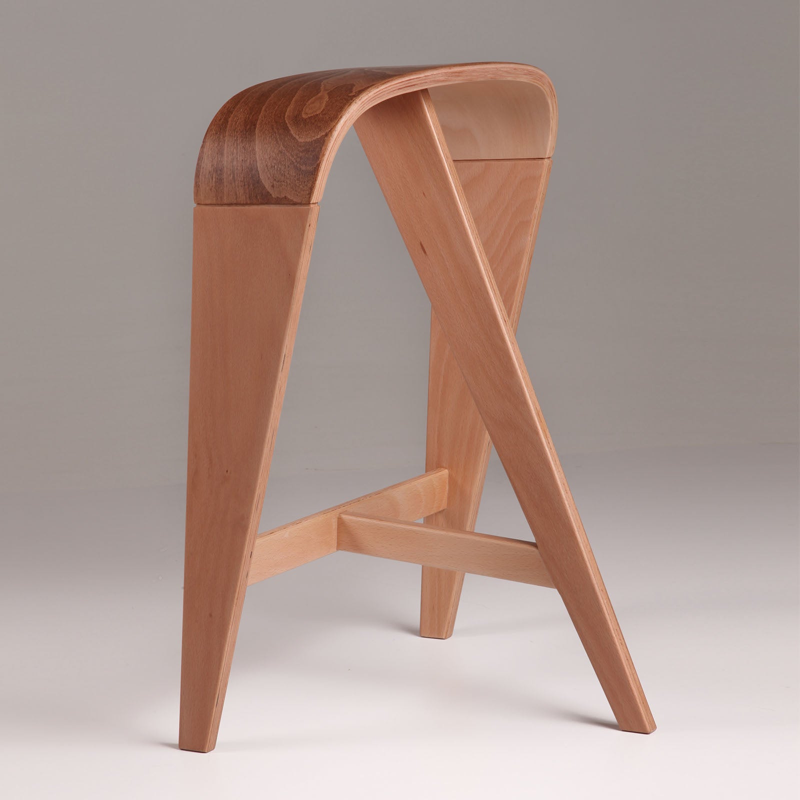 Elif Wooden Bar Stool Rtim001