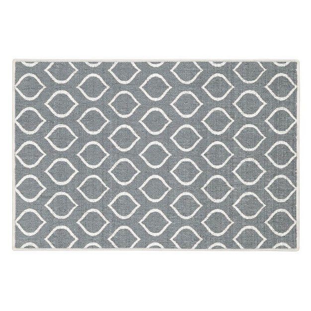 Sussexhome Drop Collection Cotton Heavy Duty Low Pile Area Rug 2 x27 X 3 x27