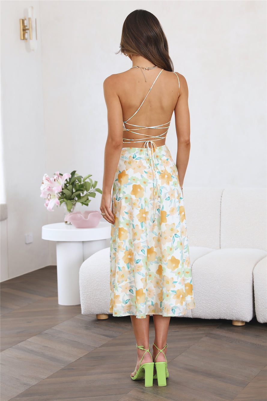 Beach Walks Midi Dress Floral