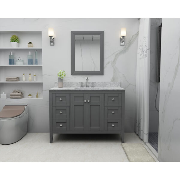 Maili Sapphire Gray 48-Inch Vanity Console