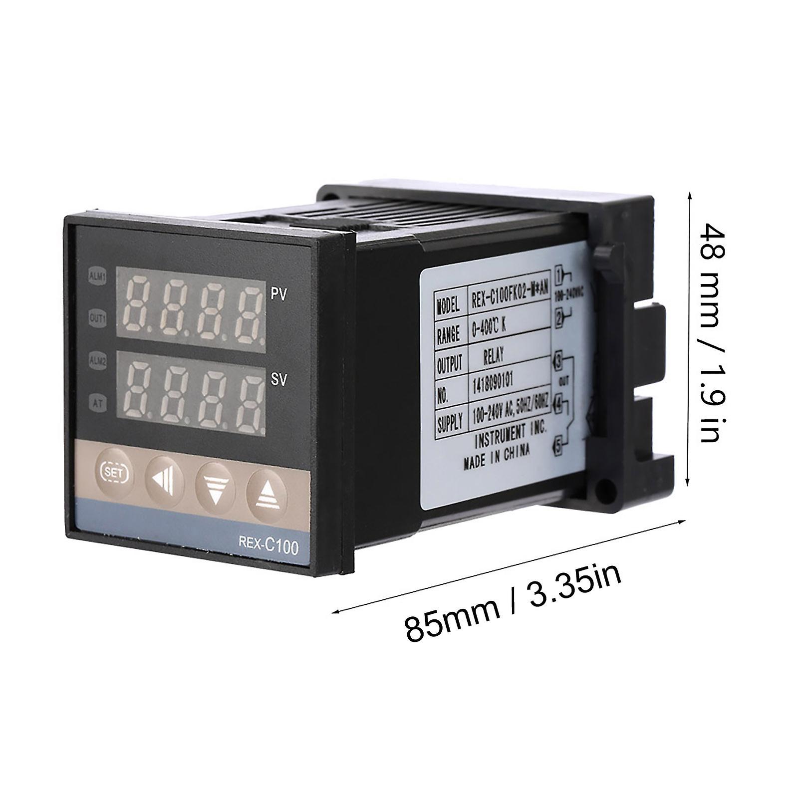 Pid Digital Temperature Controller Relay Output Rex C100fk02-m*an