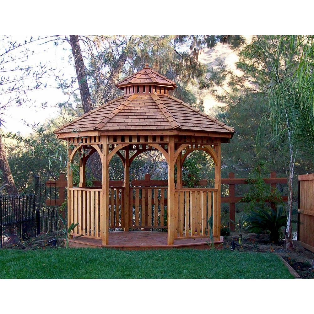 Outdoor Living Today 10 ft. Bayside Octagon Panelized Gazebo Bayside10