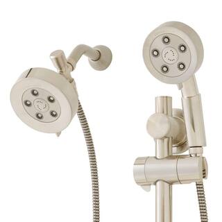 Speakman 3-spray 4.75 in. Dual Shower Head and Handheld Shower Head in Brushed Nickel VS-123010-BN