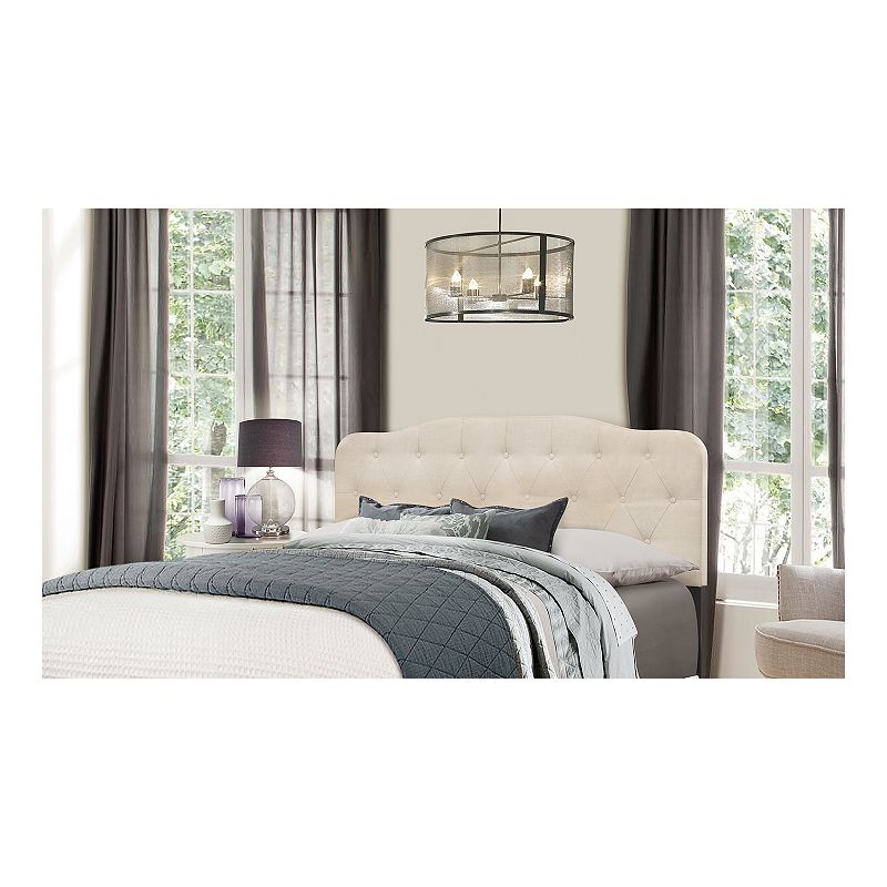 Hillsdale Furniture Nicole Button and Tuck Headboard and Frame