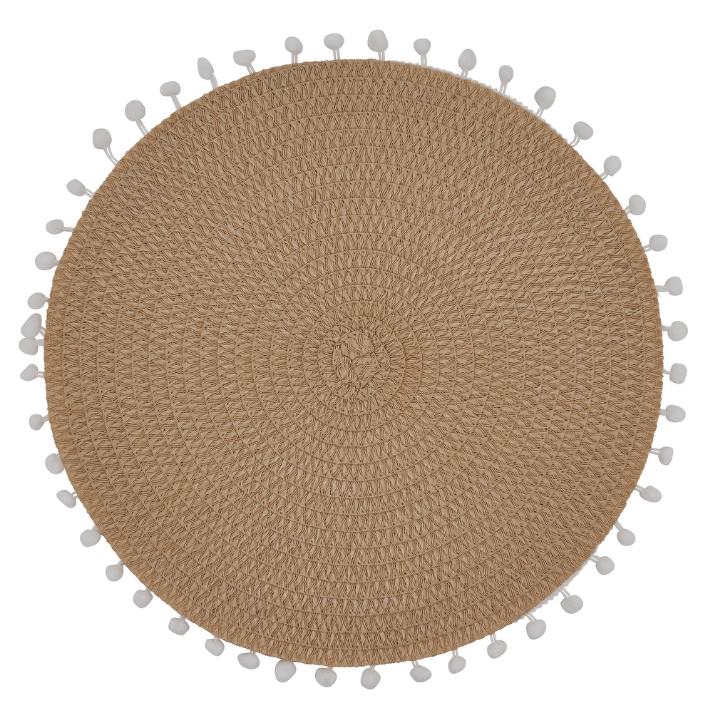 Pom Pom Design Placemats (Set of 4)