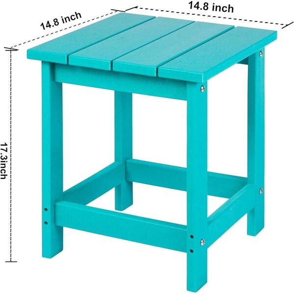 Side Table，Pool Composite Patio Table