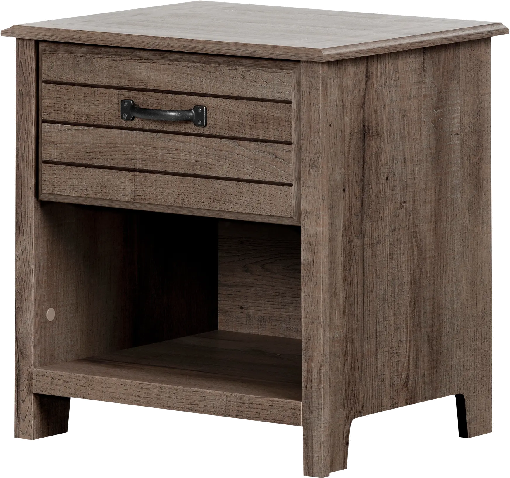 Asten Contemporary Fall Oak Nightstand - South Shore