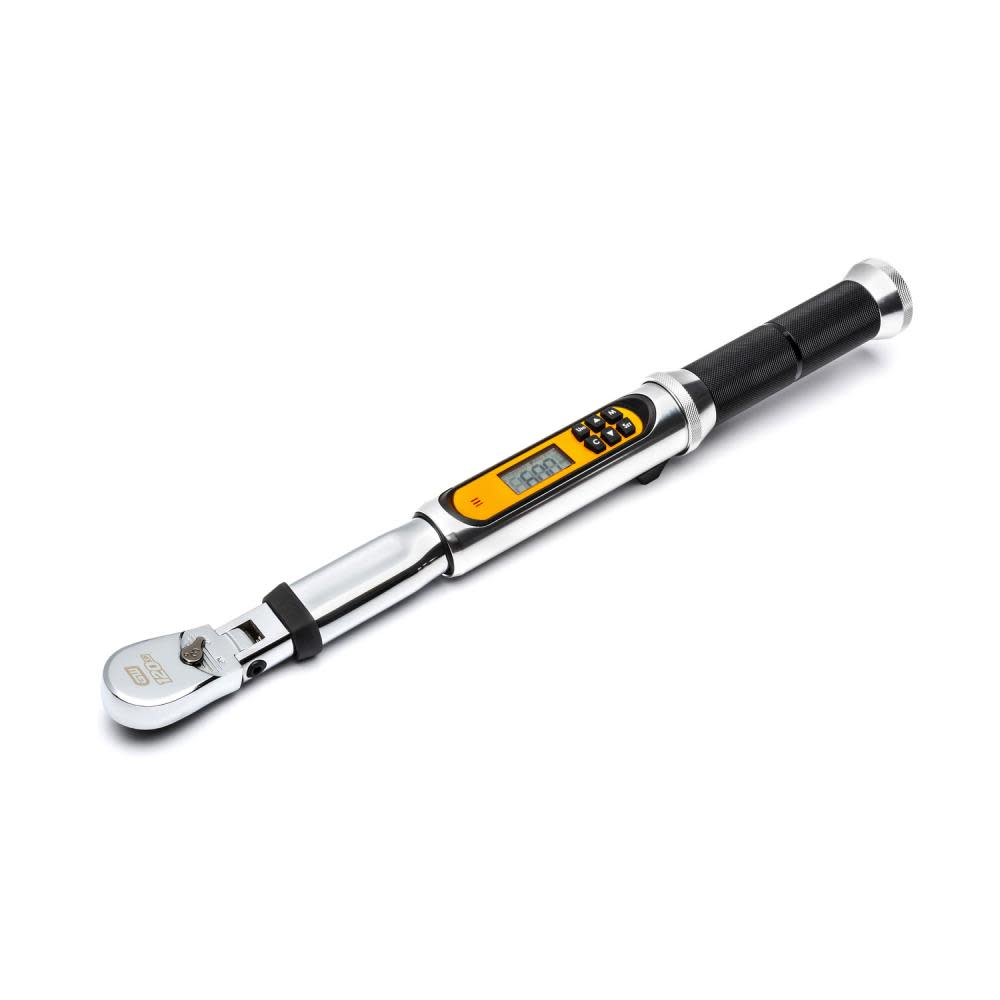 3/8 Drive 120XP™ Flex Head Electronic Torque Wrench with Angle ;