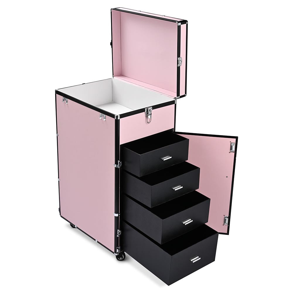 Byootique Nail Table Makeup Station with Drawers Detachable Table