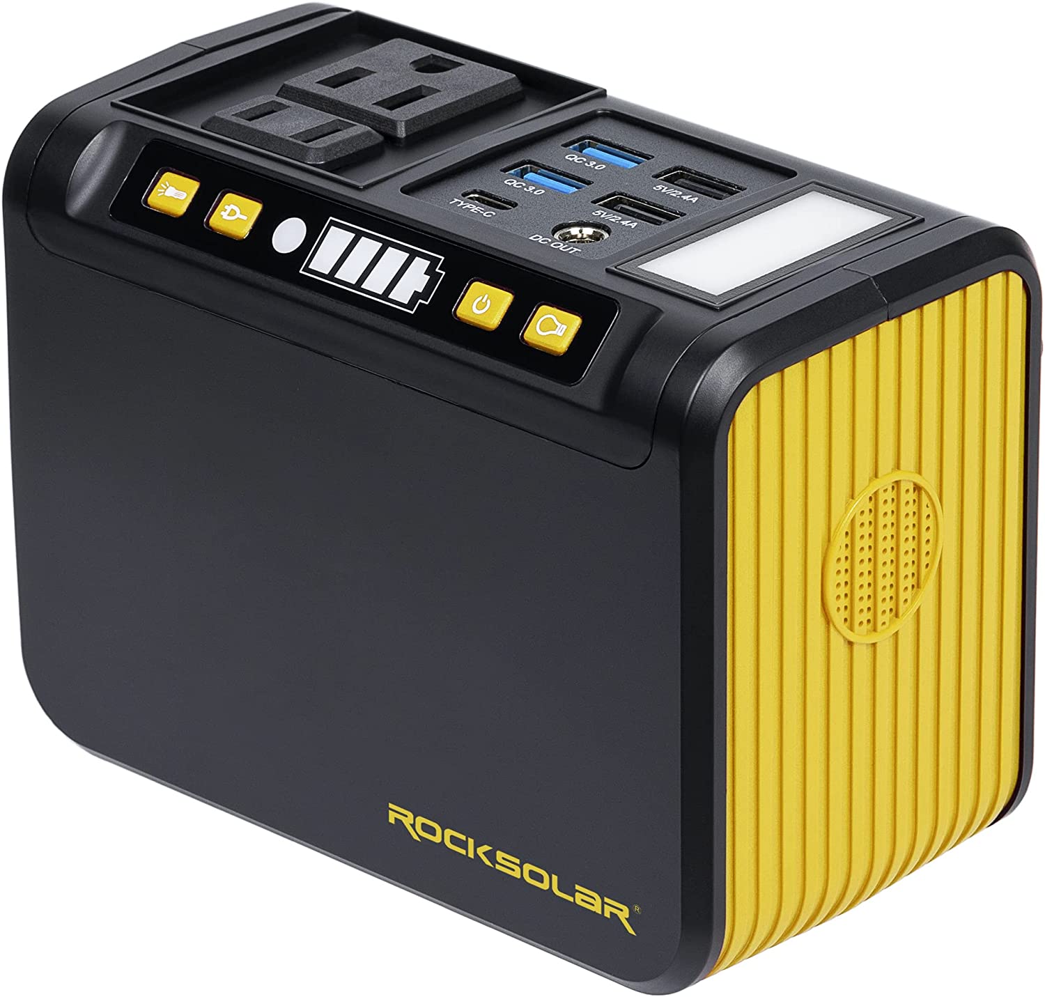 ROCKSOLAR RS81 Weekender 80W Power Station - 88Wh Lithium Battery Portable Solar Generator