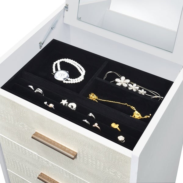 Jewelry Armoire/Jewelry Storage with 6 drawers - - 37179020