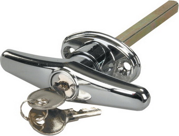 JR Products 10885 Chrome Locking T Handle for Truc...