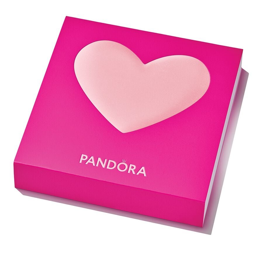 PANDORA  Padlock & Heart Bracelet Gift Set - Two-tone