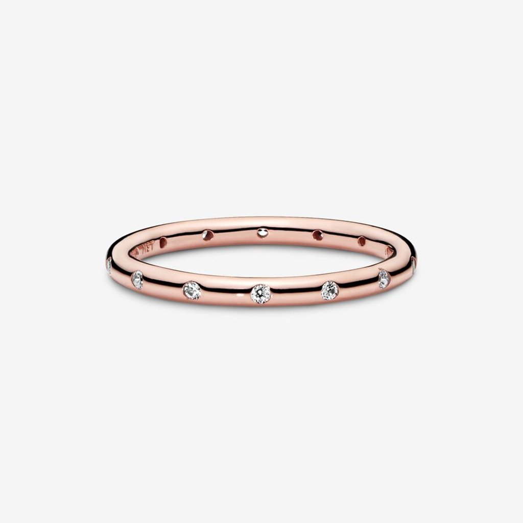 PANDORA  Simple Sparkling Band Ring