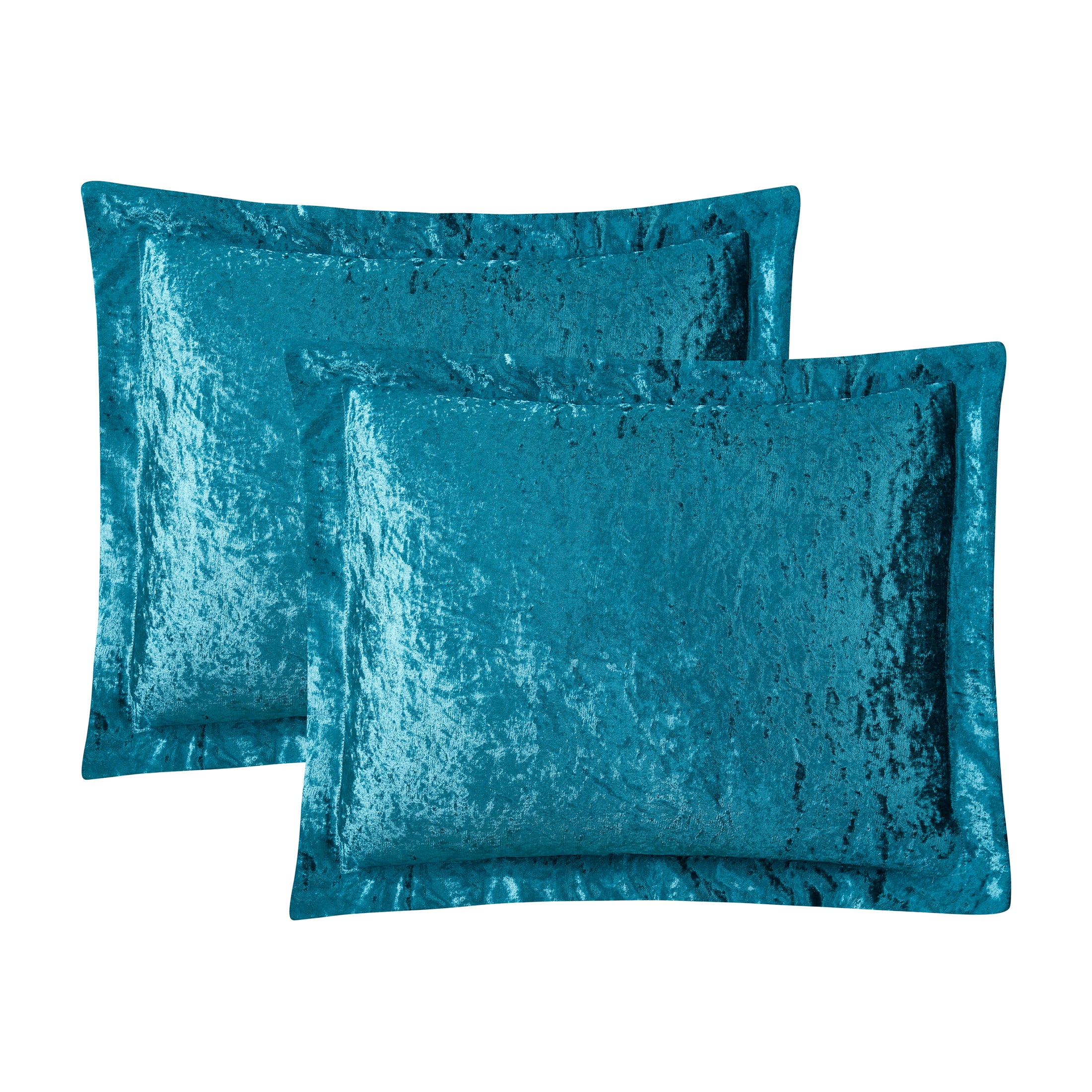 Mainstays Anthro 10-Piece Teal Solid Bed in a Bag， Queen