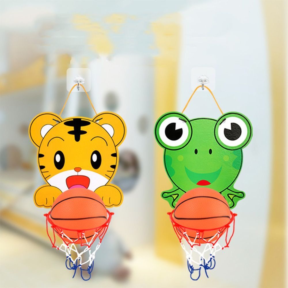 Inflatable Tiger Frog Basket Educational Sport Baby Bath Toys Basketball Board Sport Play Toys Sports Toys Basketball Frame Basketball Hoop Kit Basketball Toys Interactive Games TIGER BASKETBALL