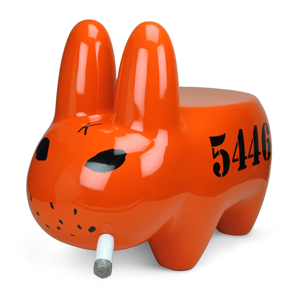 Art Giant Buddies 4 Lyfe Smorkin' Labbit Stool by Frank Kozik