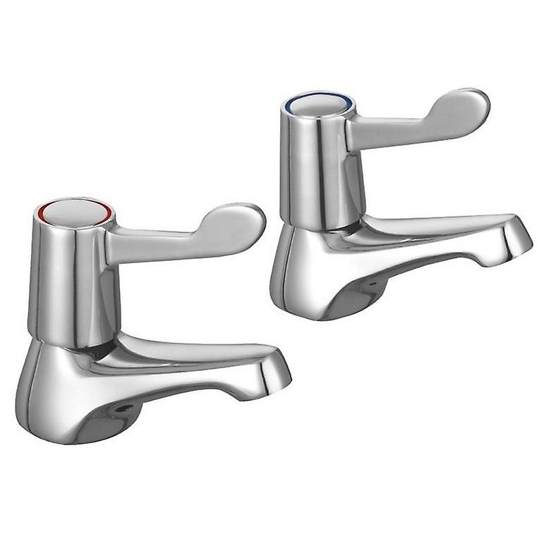 SupaPlumb Lever Bathroom Taps Set (Pack of 2)