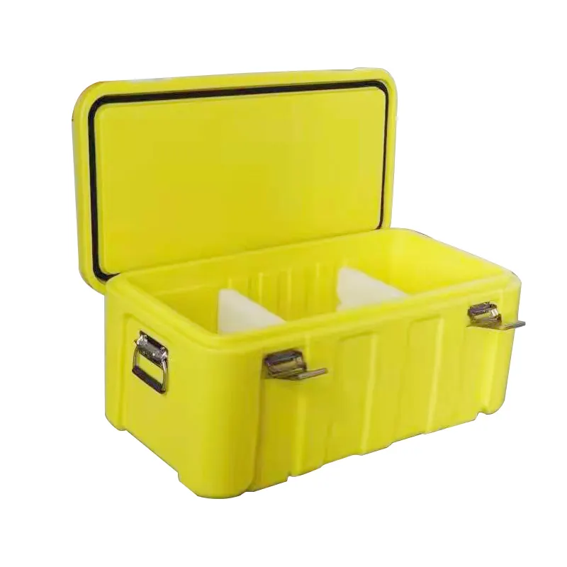 Portable Ice Cooler Box Camping Storage Fish Outdoor Picnic Tan