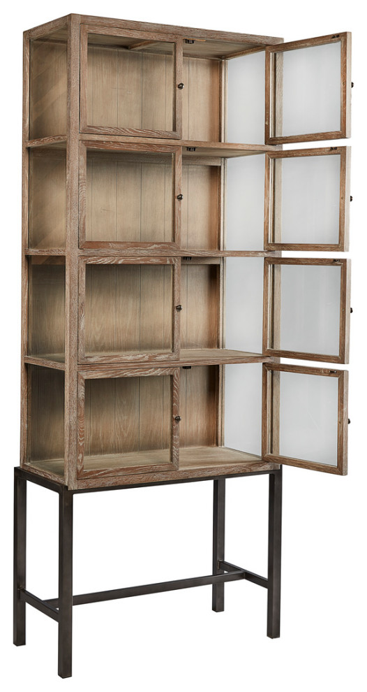 Veso Display Cabinet   Contemporary   Accent Chests And Cabinets   by Sideboards and Things  Houzz