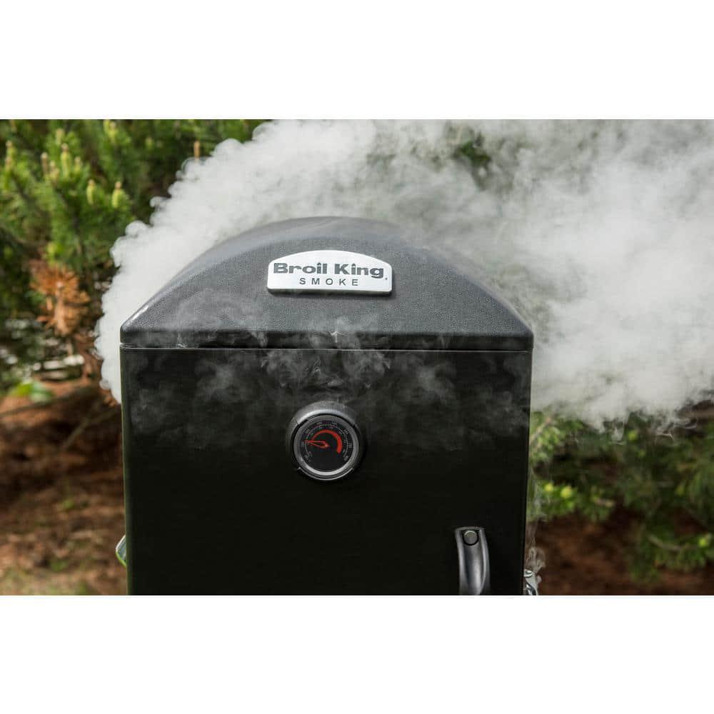 Broil King Smoke Vertical Charcoal Smoker in Black