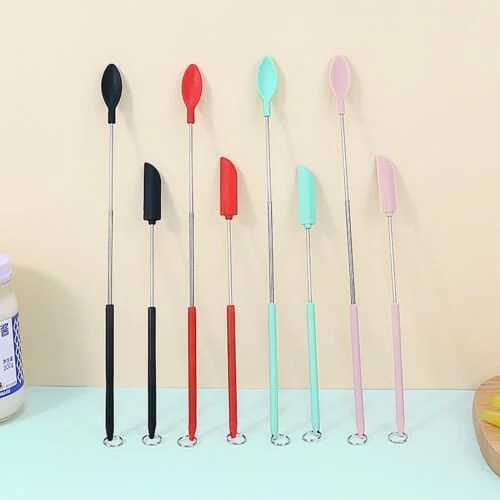 🔥BIG SALE - 47% OFF🔥Mini Silicone Telescopic Spatula