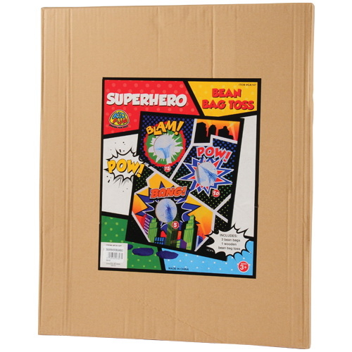 U.S. Toy GA147 Superhero Bean Bag Toss