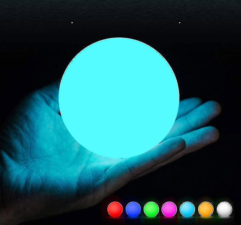 2 Packs Floating Pool Lights Ball， Led Light Ball Remote Control