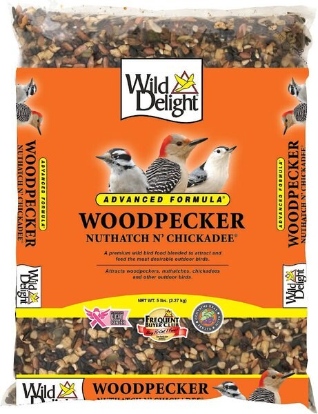 Wild Delight Woodpecker， Nuthatch N' Chickadee Wild Bird Food