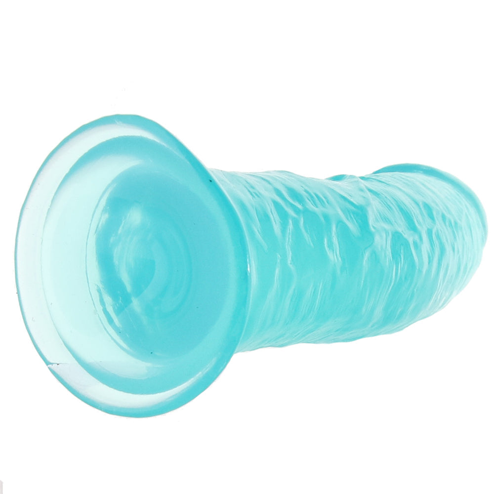 B Yours Plus Roar n' Ride 8 Inch Dildo in Teal