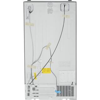 GE Profile Profile 25.3 cu. ft. Side by Side Refrigerator in Fingerprint Resistant Stainless Steel ENERGY STAR PSE25KYHFS