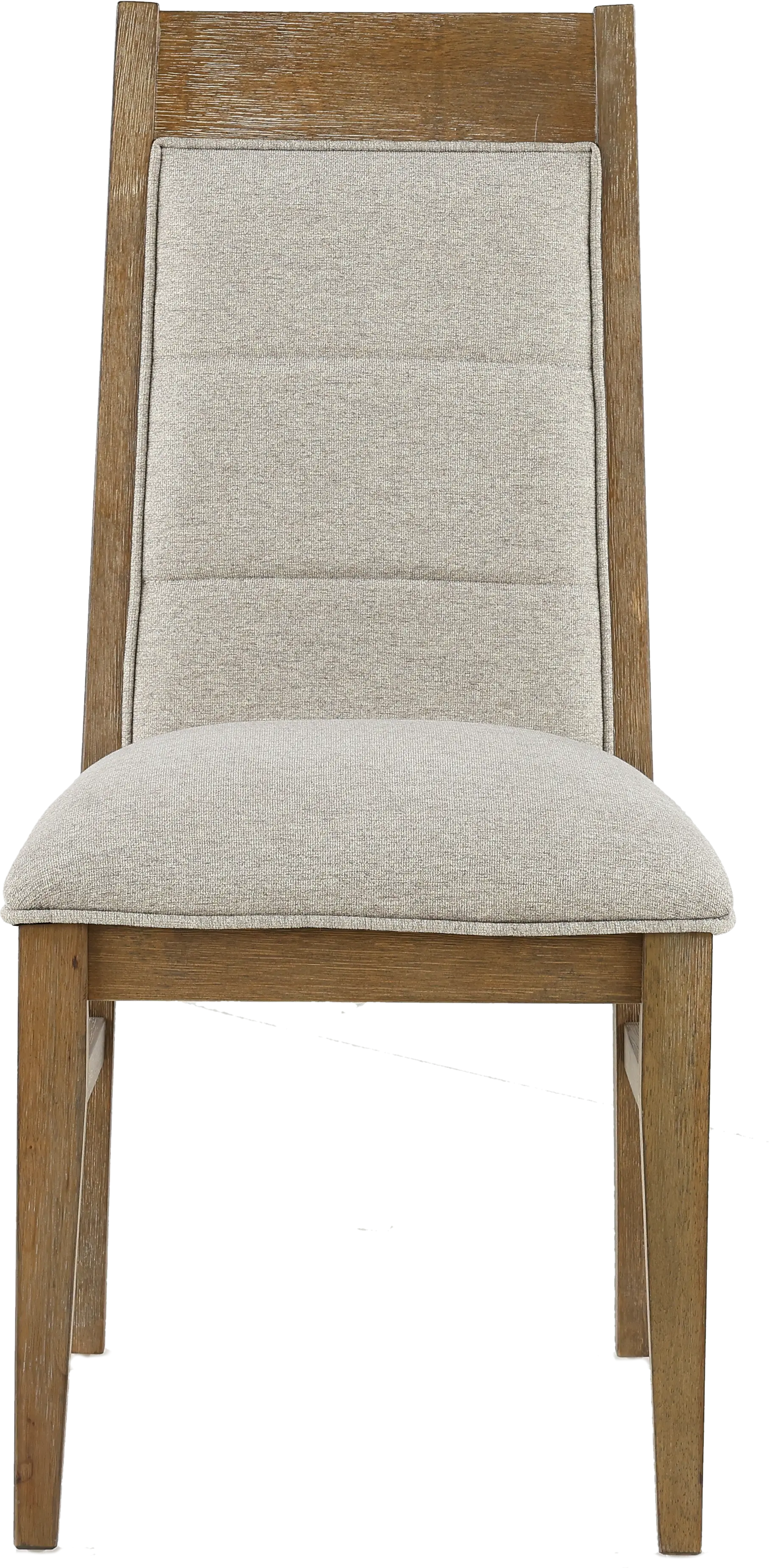 Loft Harbor Weathered Oak Upholstered Dining Chair