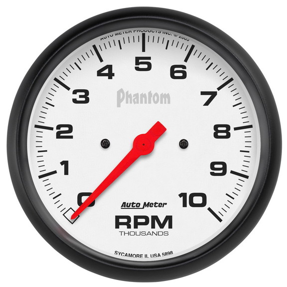 AutoMeter 5898 GAUGETACHOMETER5in.10K RPMI...