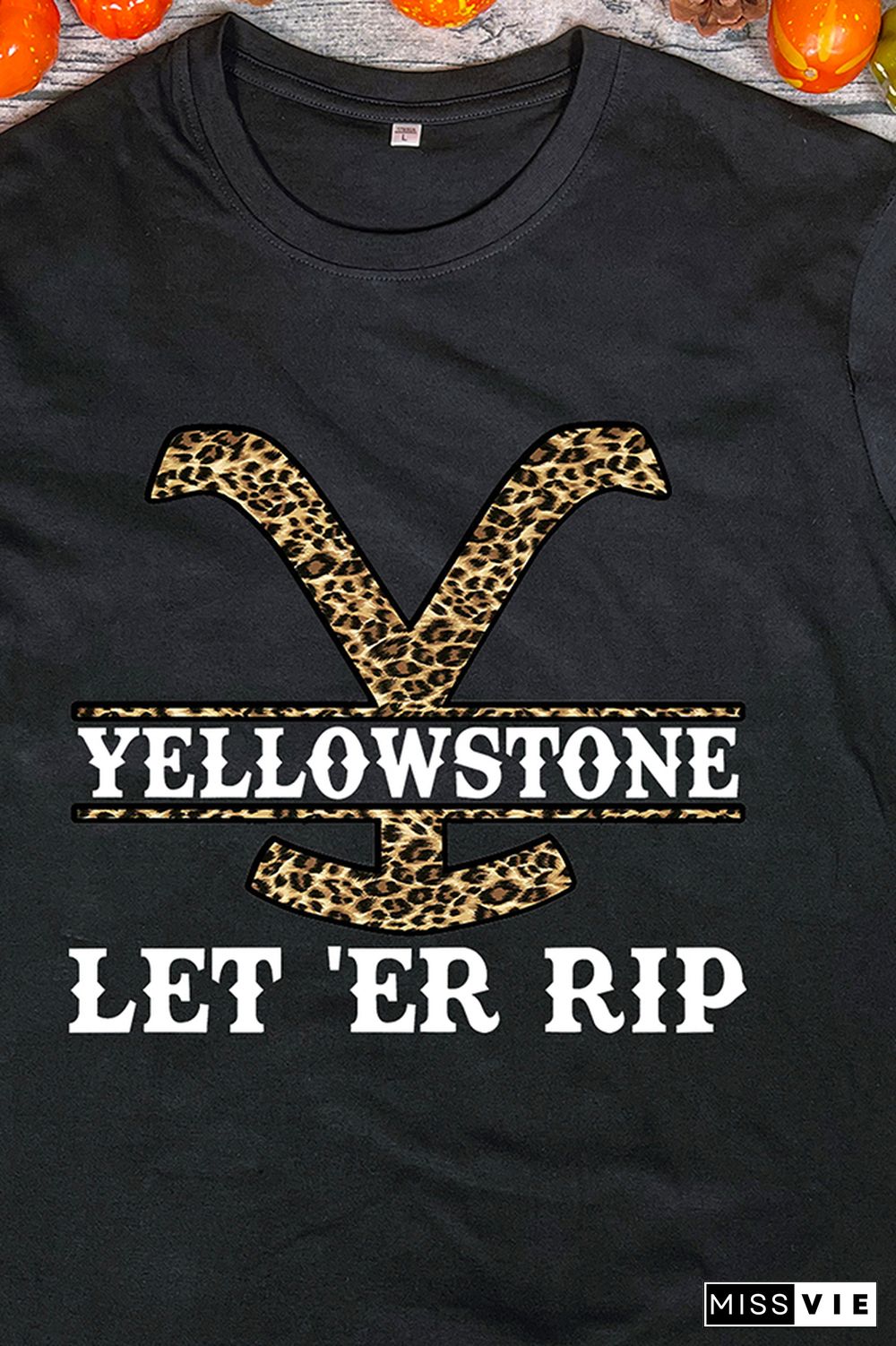 Yellowstone Graphic Tee Short Sleeves Wholesale