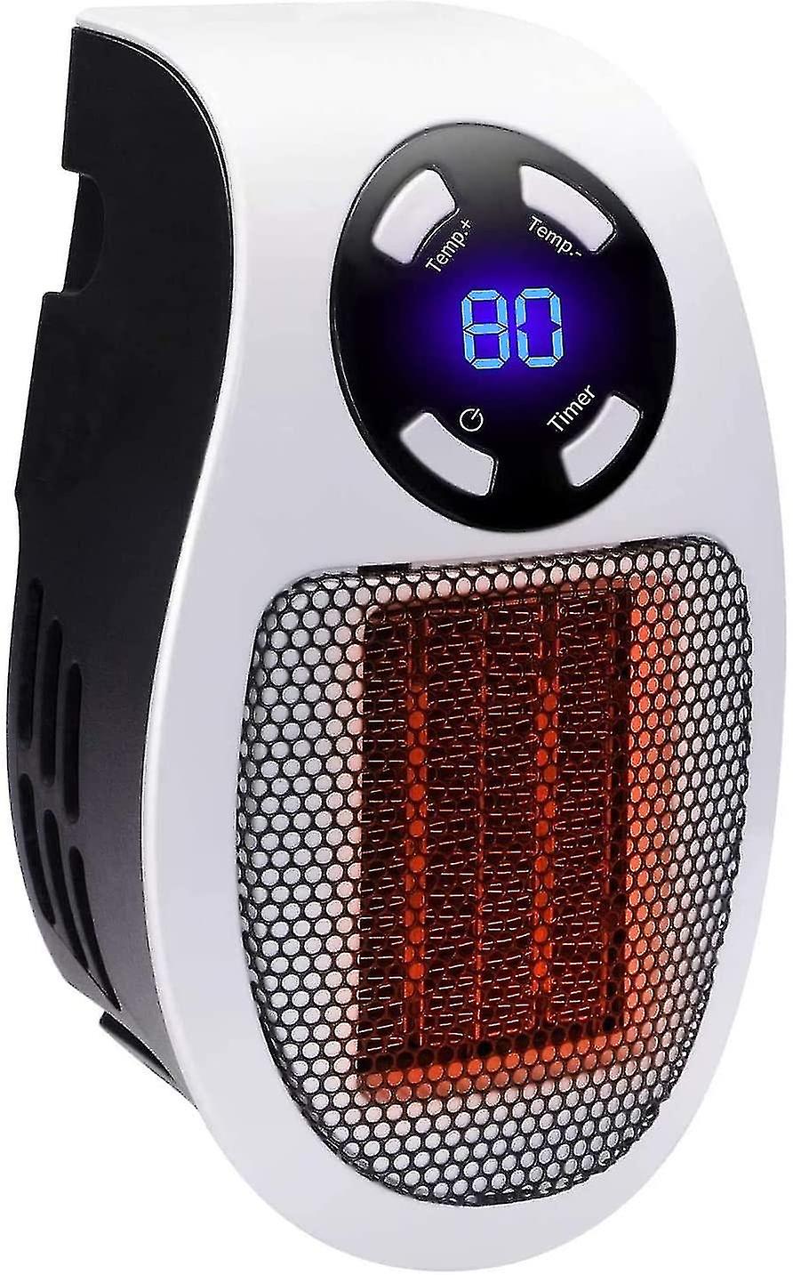 500 Watts Ceramic Fan Heater Mini Fan Heater Economical Portable Heater Plug-in Heater With